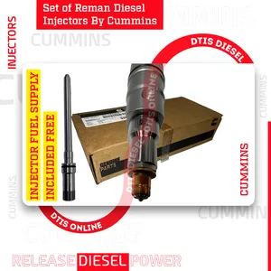5579421 (X15) – SET OF REMAN BY CUMMINS DIESEL INJECTORS… — 5
