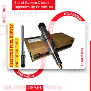 5579421 (X15) – SET OF REMAN BY CUMMINS DIESEL INJECTORS… — 2