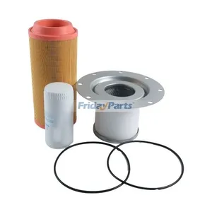 Filter Kit 1613-7407 1613-6105 2901-0566-02 for Atlas Copco Compressor GA-37 — 2