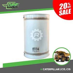 Caterpillar C13, C15 DPF (RED 52951 / OEM 291-8519) — 6