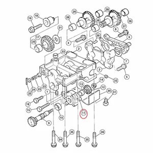 Oil Pump 293177A1 for CASE Tractor C100 C70 C80 C90 CX100 CX70 CX80 CX90 MX100C MX80C MX90C — 3