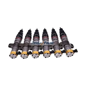 6 Pieces Fuel Injector 295-1411 for Caterpillar CAT Engine C7 C9 Excavator 324D 325D 325DFM 326DL 328DLCR 329D — 4