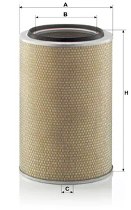 Filtro aria motore Iveco — 2