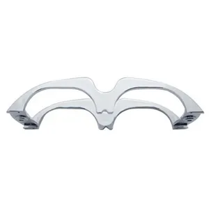 Chrome Plastic Turtle Back Lens Guard — 2