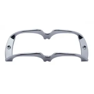 Chrome Plastic Turtle Back Lens Guard