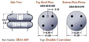 Goodyear 2B14-469 Air Bag