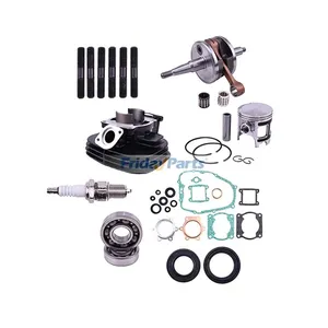 68mm Big Bore Cylinder Crank Wiseco Piston Simple Rebuild Kit 2XJ-11635-01-00 for Yamaha Blaster 200 YFS200 1988-2006