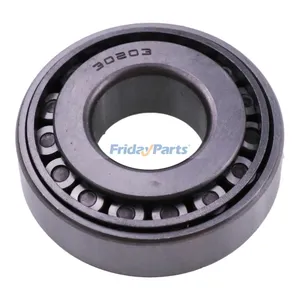 Tapered Roller Bearing 30203 93332-00010-00 for 1984-1993 Yamaha Motorcycle V-Max Virago ATV Timberwolf Big Bear Kodiak — 3