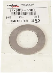 Dayton Parts 303-240 King Pin Shim Kit- 20 Pieces