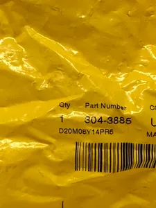 CAT 304-3885 Vented Fuel Cap - 10 Micron — 5
