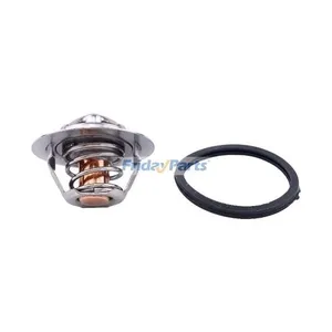 Thermostat AR48675 RE501052 RE506374 3042303R92 for John Deere Excavator 110 120 490 595 890 892 160LC 200LC 230LC — 2