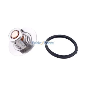 Thermostat AR48675 RE501052 RE506374 3042303R92 for John Deere Excavator 110 120 490 595 890 892 160LC 200LC 230LC — 3