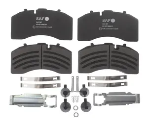 BPW MERC SCHMITZ SAF GENUINE BRAKE PAD AXLE SET