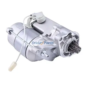 12V 9T Starter Motor Assembly 3070684 for Polaris 2019-2021 PRO XD 4000D AWD Ranger 1000 — 5