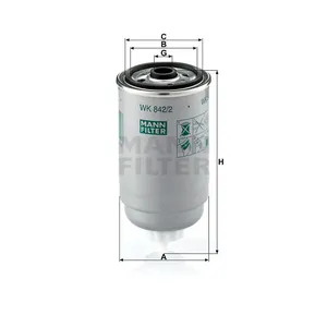 Fuel Filter for Multi-Brand Agricultural Tractors