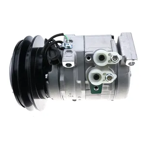 10S15C Air Conditioning Compressor 4431081 for Hitachi Excavator ZX110 ZX120 ZX130 ZX130W ZX160 ZX180W — 3