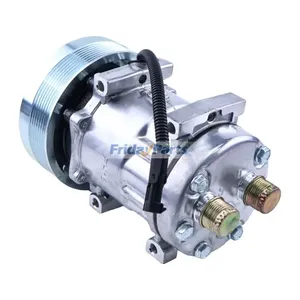 SD7H15 A/C Compressor 317008A3 for CASE Tractor MX230 MX285 STX440 MX210 MX255 STX375 — 6