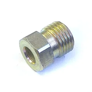 1/2″ UNF male pipe nut in plated steel suitable for 1/4″ pipe 7133-33