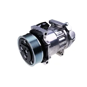 SD7H15 A/C Compressor 320/08562 7232/42840 for JCB Backhoe Loader 2CX 3CX 4CX 2CXSL 2CXL