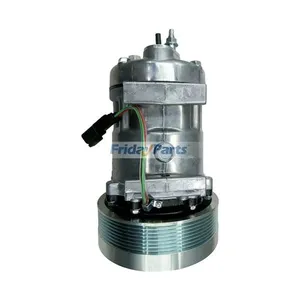 SD7H15 A/C Compressor 324-9711 for Caterpillar CAT Engine C13 C15 C18 C32 C9.3  Loader 966K 966M 972K — 3