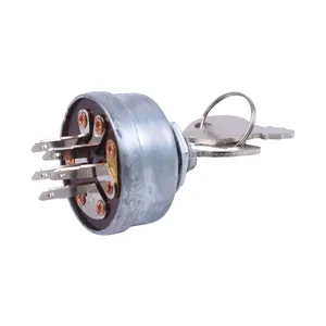 5 Terminal Ignition Start Switch AM32686 AM103286 for John Deere 110 112 140 210 212 314 400 — 2