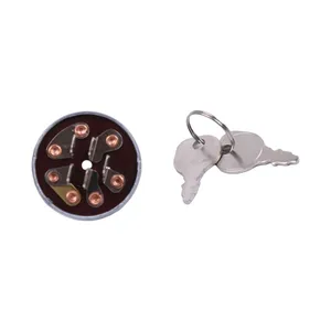 5 Terminal Ignition Start Switch AM32686 AM103286 for John Deere 110 112 140 210 212 314 400 — 4