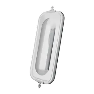 33101 SS 7" X 16" WEST COAST MIRROR, BUBBLE BACK — 2