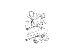 JCB Wasserpumpe 332/H0890 — 5