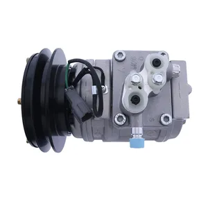 10PA15C A/C Compressor 4333459 for Hitachi EX220-3 EX220-5 EX230-5 EX270-5 EX300-3 EX300-5 EX400-3 EX400-5 EX550 EX700 — 6