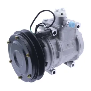 10PA15C A/C Compressor 4333459 for Hitachi EX220-3 EX220-5 EX230-5 EX270-5 EX300-3 EX300-5 EX400-3 EX400-5 EX550 EX700