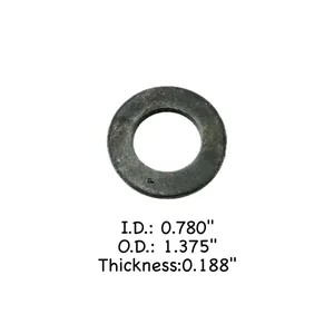 Dayton Parts 334-166 U-Bolt Washer – 3/4" Round Washer for Heavy-Duty…
