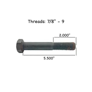334-244 Cap Screw 7/8in X 5-1/2in GR5