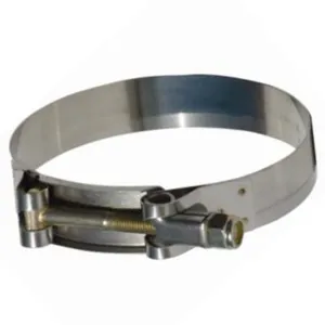 10" Air-Intake Clamp T-Bolt Stainless Steel 8-91