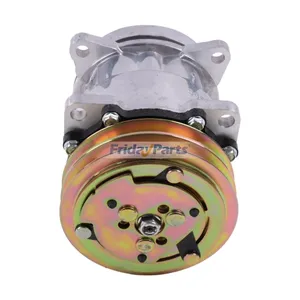 12V SD5H09 A/C Compressor 345-4547 for Caterpillar CAT 259D 279D 289D 299D 257D 277D 287D 236D 246D — 13