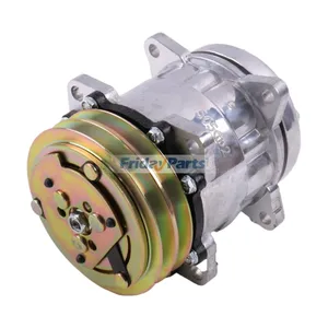 12V SD5H09 A/C Compressor 345-4547 for Caterpillar CAT 259D 279D 289D 299D 257D 277D 287D 236D 246D — 3