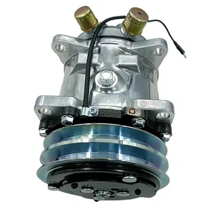 12V SD5H09 A/C Compressor 345-4547 for Caterpillar CAT 259D 279D 289D 299D 257D 277D 287D 236D 246D
