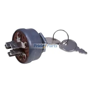 5 Terminal 3 Position Ignition Switch With 2 Keys 4406R 3510-772-003 23-0660 925-0267 for Garden Tractor With Kohler K Engine — 3
