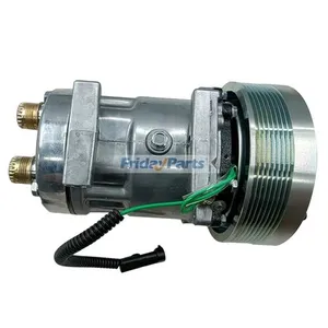 SD7H15 A/C Compressor 352524A1 for New Holland Crawler Dozer D125C D180C W300C D150C W270C — 2