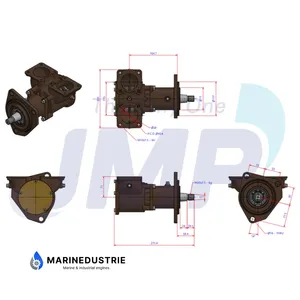 Impeller pump Volvo Penta TAMD162, TAMD163 TAMD165 - 3583115 3837935 — 4