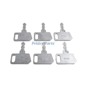6 Pieces Ignition Starter Key 361144 for Tennant Cleaning Sweeper 6100 6200 6400 7100 7200 7300 8300 T5 T7 T12 T15 T16 T17 S20 — 5