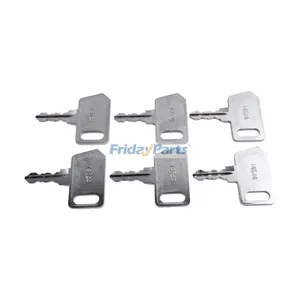 6 Pieces Ignition Starter Key 361144 for Tennant Cleaning Sweeper 6100 6200 6400 7100 7200 7300 8300 T5 T7 T12 T15 T16 T17 S20 — 4