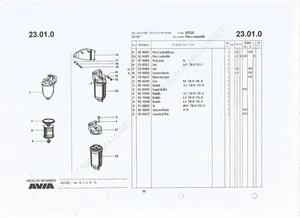 Fuel filter / Filtre à combustible Avia moteur Saviem — 3