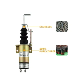 Excavator Parts Diesel Engine 366-07197 36607197 36607198 12v 24V Push Pull… — 6