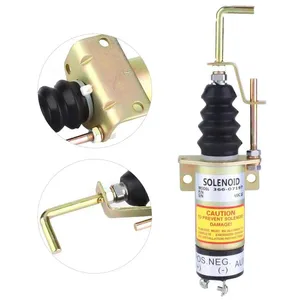 Fuel Shutoff Solenoid 366-07197 for Diesel Generator — 3