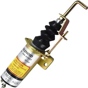 Fuel Shutoff Solenoid 366-07197 for Diesel Generator — 4