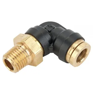 369PTC-10-6 Tubing a Macho NPT. 90°