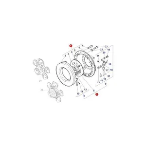 Massey Ferguson Clutch Assembly OEM Drive Replacement | 3701014M92 Pro — 6