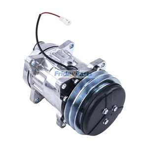 SD7H15 A/C Compressor 3712528M2 for Massey Ferguson Tractor 375 383 390 393 396 398 399 3050 3070 3080 3090 3095 3120 3125 3140