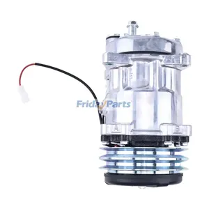 SD7H15 A/C Compressor 3712528M2 for Massey Ferguson Tractor 375 383 390 393 396 398 399 3050 3070 3080 3090 3095 3120 3125 3140 — 3