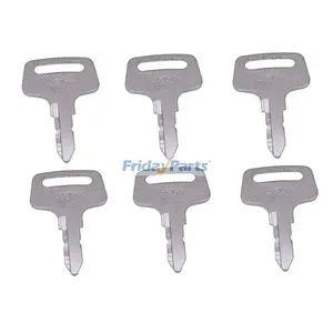 6 Pieces Ignition Switch Key 37410-55150 for Kubota B1550 B1750 B2150 T1600 G2000